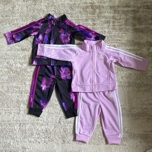 Set of adidas Matching Tracksuit Sets 3-6 month